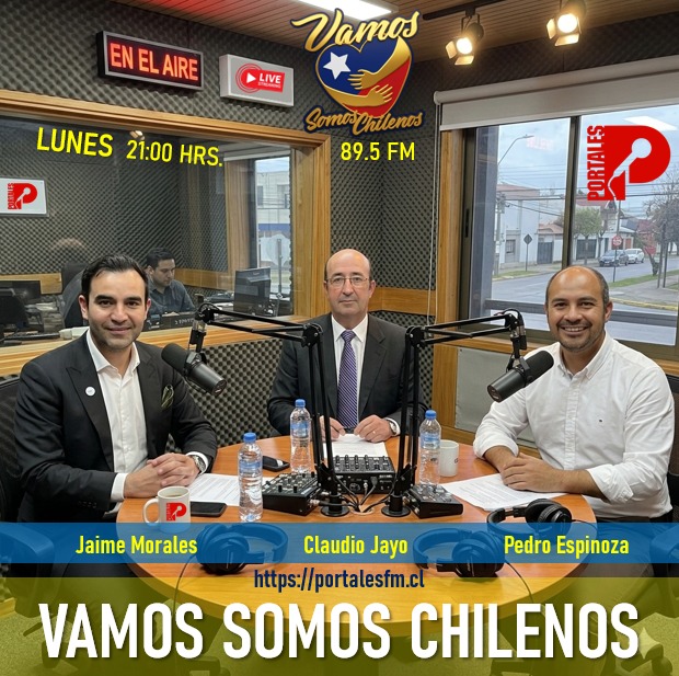 Equipo Lunes: Jaime Morales, Claudio Jayo y Pedro Espinoza